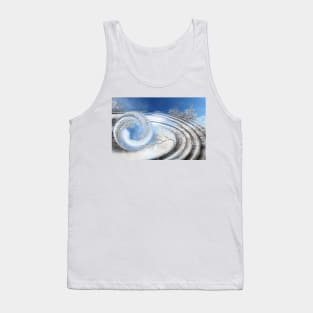 Blue sphere Tank Top